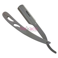 Stainless Steel Handle Cut Throat Straight Shaving Razor