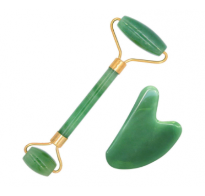 2018 hot sale jade gua sha massage tool set, jade massage for body and face