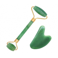 2018 hot sale jade gua sha massage tool set, jade massage for body and face