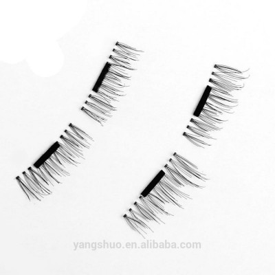 Magnetic Eye Lashes 3D Mink Reusable False Magnet Eyelashes