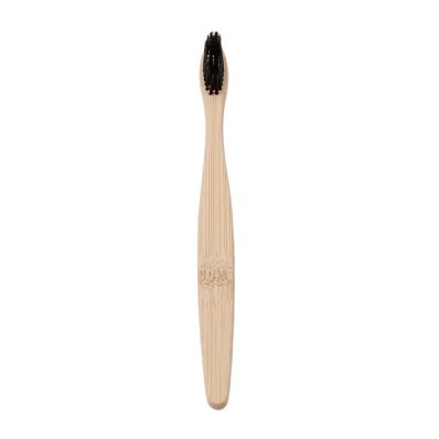 wholesale bamboo charcoal hotel toothbrush with custom logo