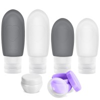 Silicone Squeezable Travel Containers