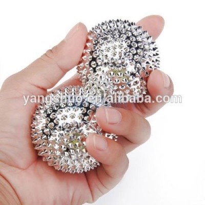 MH9034 Yangshuo Pair Magnetic Hand Palm Acupuncture Ball Needle Massage