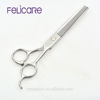 Straight Stainless steel Teeth hair Beard scissors