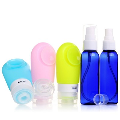 Silicone Squeezable Travel Containers